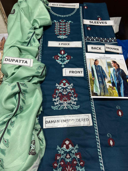 Dressify | Premium 3 Pcs Suit Unstitched | Limited Stock!